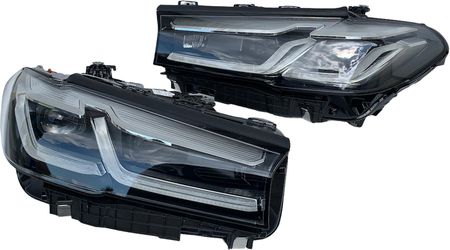 2X NOWE REFLEKTORY ADAPTIVE LED BMW 5 G30 G31 F90 M5 LCI 9850601 + 9850602