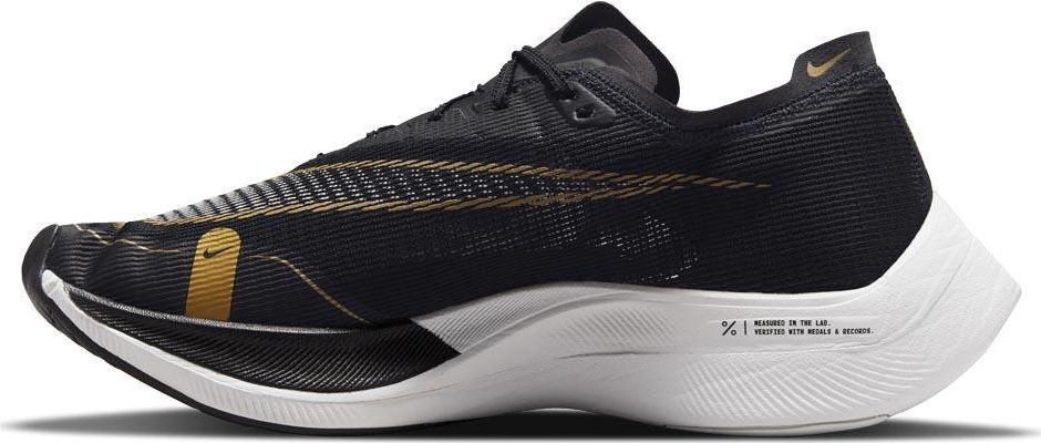 NIKE ZOOM X VAPORFLY NEXT% 2　BLACK/GOLD Nike ZoomX Vaporfly Next Percent 2 - Black/White-Mtlc Gold