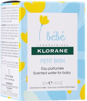 Klorane Baby Petit Brin Scented Water For Baby Woda Perfumowana 50ml