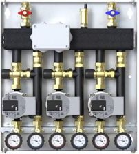 Defro Zestaw Hydrauliczny Dcm 20 3 Obiegi Pompy Wilo Para 15/6 (DCMWP12)