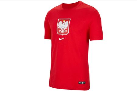 NIKE Polska Crest t-shirt 611 - Czerwony