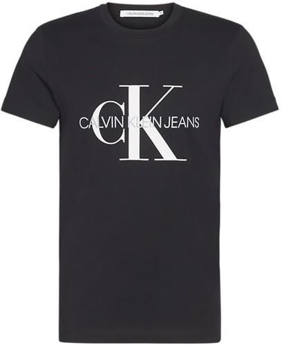 CALVIN KLEIN KOSZULKA M SKA T SHIRT ICONIC MONOGRAM SS BLACK