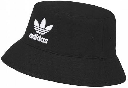 Adidas originals trefoil bucket hat in sale black bk7345