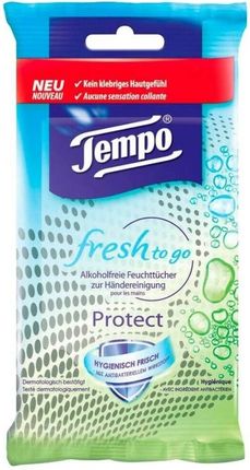 Tempo Fresh To Go Protect Chusteczki 10Szt.