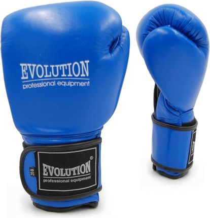 Evolution Professional Equipment Ze Skóry Naturalnej Pro+ Blue Niebieski