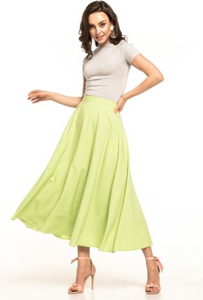 Rozkloszowana spódnica w stylu lat 50-tych (Zielony, M)