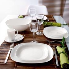 Zdjęcie Luminarc Komplet obiadowy Carine White 64 el (11096) - Szczekociny