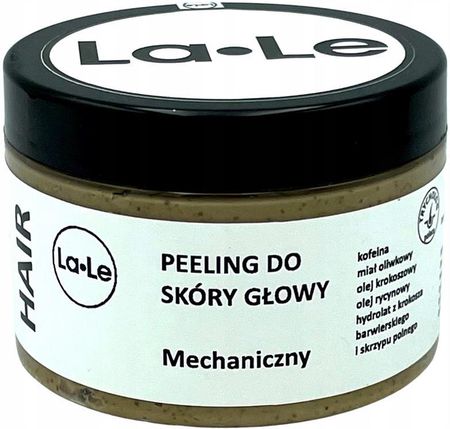 La Le Kosmetyki Peeling mechaniczny do skóry głowy 150 ml
