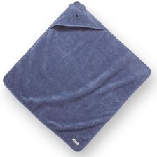 Little Ręcznik Kąpielowy Z Kapturem Miś 80X80 Cm, Niebieski - 80X80Cm - zdjęcie 1