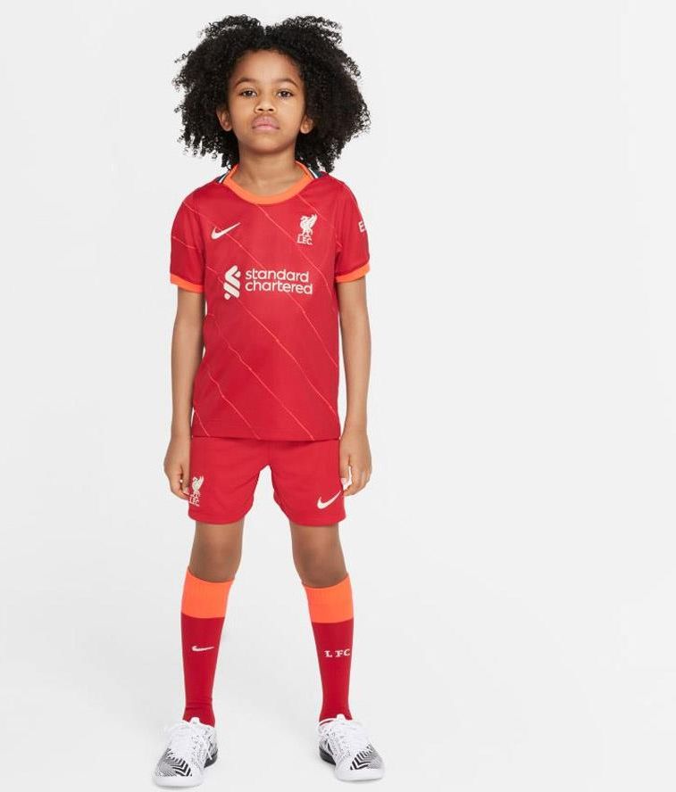Nike Komplet Liverpool Fc 2020 21 Home Little Kids Soccer Kit Db2544 688m 137 147Cm - zdjęcie 1 Nike Komplet Liverpool Fc 2020 21 Home Little Kids Soccer Kit Db2544 688m 137 147Cm