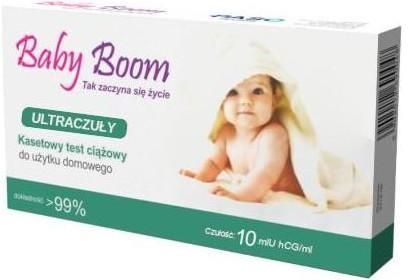 Baby Boom Test Ciążowy Kasetowy Ultraczuły 1szt.