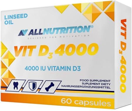 Allnutrition VIT D3 4000 60 kaps.