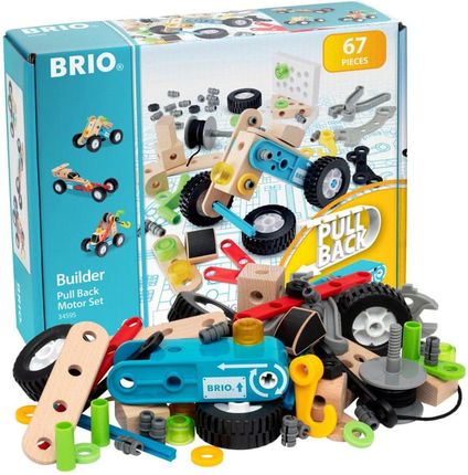 Brio 34595 Zestaw Konstrukcyjny Brio Builder Pull-Back