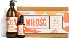 Zdjęcie Mydlarnia Cztery Szpaki Zestaw prezentowy Miłość olejek do masażu i mydło w płynie Cztery Szpaki - Koszalin