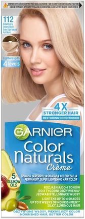 Garnier Color Naturals Creme Rozjaśniający krem odżywczy 112 Arktyczny Srebrny Blond