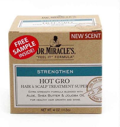 Dr. Miracle Zabieg wzmacniający włosy Hot Gro Super Kuracja Odmładzająca Jasność 113 g