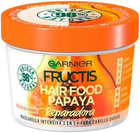 Garnier Hair Food Papaya Naprawcza Odżywka Do Włosów 390 ml