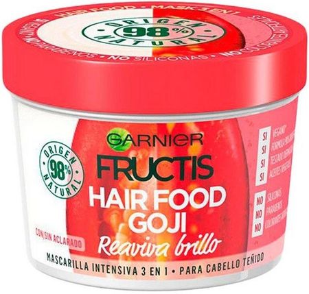 Garnier Maska do Włosów Reaviva Brillo Hair Food Goji Fructis 390 ml