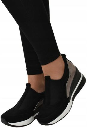 czarne sandały sportowe damskie