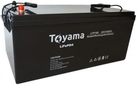 Toyama Akumulator Litowy Lfp 100 Lifepo4 100Ah 24V Z Bms Lfp10024