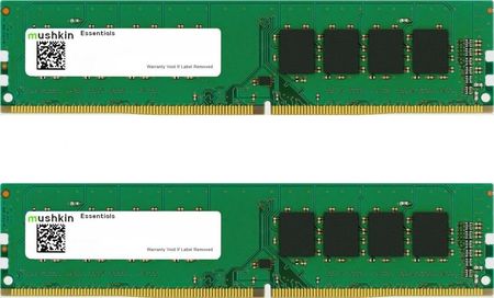 Pamięć RAM Mushkin Essentials, DDR4, 64 GB, 2933MHz, CL21 (MES4U293MF32GX2)