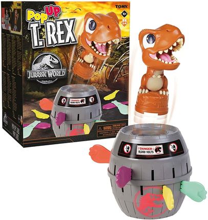 Tomy Pop UP Jurassic World Wyskakujący T-Rex T73290