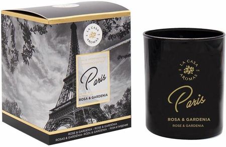 La Casa De Los Aromas Świeczka Zapachowa Paris Różowy Gardenia (140 G) 221080