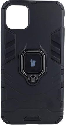 Bizon Etui Case Armor Ring iPhone 11 Pro Max Czarny