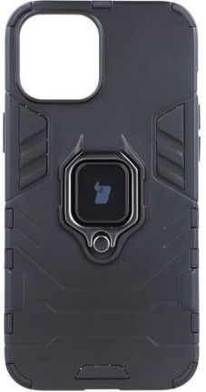 Bizon Etui Case Armor Ring iPhone 12 Pro Max Czarny
