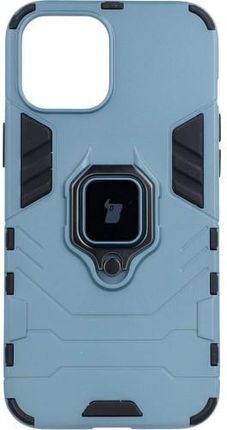 Bizon Etui Case Armor Ring iPhone 12 Pro Max niebieskie