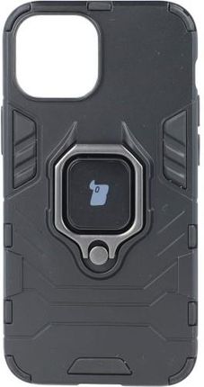 Bizon Etui Case Armor Ring iPhone 13 Mini Czarny