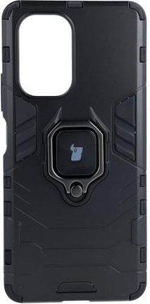 Bizon Etui Case Armor Ring Xiaomi Mi 11i / Poco F3 Czarny