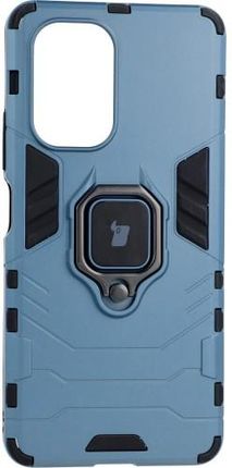 Bizon Etui Case Armor Ring Xiaomi Mi 11i / Poco F3 niebieskie