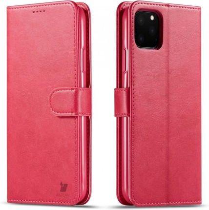 Bizon Etui Case Wallet iPhone 11 Pro Max różowe