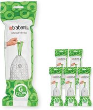 Zdjęcie Brabantia Worki PerfectFit  Rozmiar G,  23-30L, Multipack 120 szt - Świebodzice