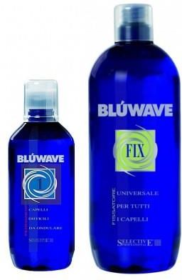 Selective BLUWAVE 1 płyn do trwałej włosy normalne 250ml + FIX utrwalacz 1L
