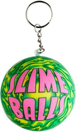 Brelok Na Klucze Santa Cruz Slime Balls Squishy Keychain Green