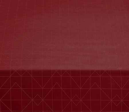 Södahl Obrus Refined Damask 140x270cm Czerwony 111282