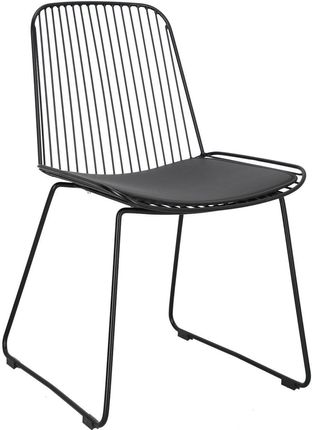 Intesi Krzesło Dill Z Poduszką Black 18884