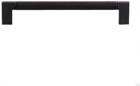 Siro Uchwyt Meblowy Podłużny 2457 160 Metalowy Czarny Mat 6138 (2457174Pb12Pb12)