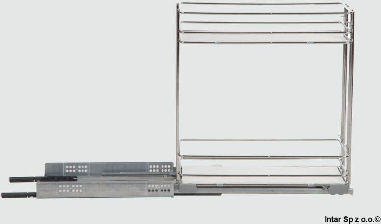 Fgv Kosz Cargo Mini Dwupoziomowe Compagnucci 613005Cbxb0K S 300Mm Chrom ...