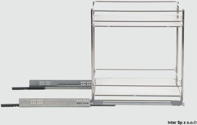 Fgv Kosz Cargo Mini Dwupoziomowe Compagnucci 613013Cbxb0K S 500Mm Chrom ...