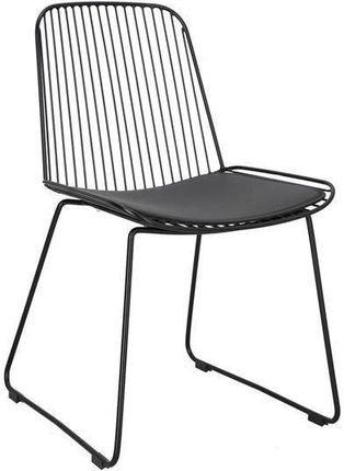 Intesi Krzesło Dill Z Poduszką Black 16070