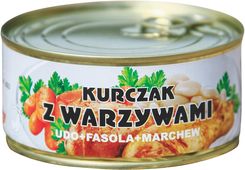 Zdjęcie Żywność konserwowana Marlej Wek Prepersa - udo kurczaka z fasolą i marchewką 300g (969E-48739-1-1) - Warszawa
