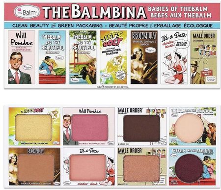 theBalm THE BALMBINA Eyeshadow Palette paleta cieni do powiek 15,6g