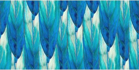 Alfa-Cer Płytka Ścienna Dekoracyjna Leaves Blue Dec. Glossy 29,8X59,8