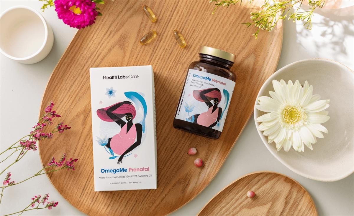 Health Labs Care OmegaMe Prenatal 60 kaps - zdjęcie 1 Health Labs Care OmegaMe Prenatal 60 kaps