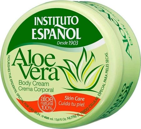Instituto Espanol Aloe Vera Body Cream Nawilżający Krem Do Ciała I Rąk Na Bazie Aloesu 200Ml