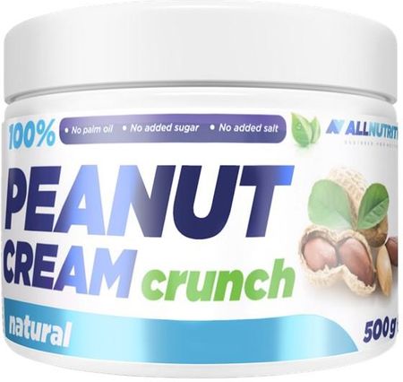 Allnutrition Masło Orzechowe Peanut Cream Crunch 500g