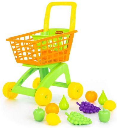 Polesie Plastikowy Wózek Na Zakupy Z Owocami